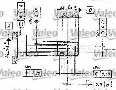 VALEO 643832 Relay, main current